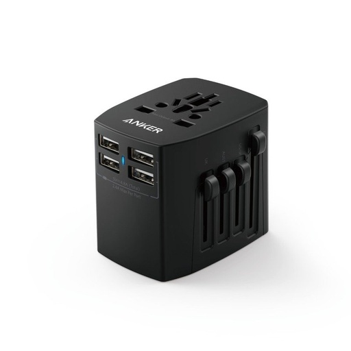 [A2730H11] Anker Universal Travel Adapter with 4 USB Ports