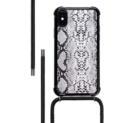[loo023] LOOKABE Necklace Snake Case for iPhone Xs