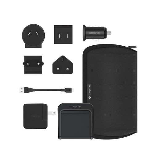 [401302090] Mophie Universal Wireless Charge Stream Travel Kit
