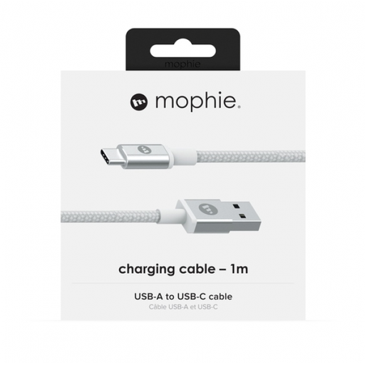 [409903209] Mophie USB-A to USB-C 1M White