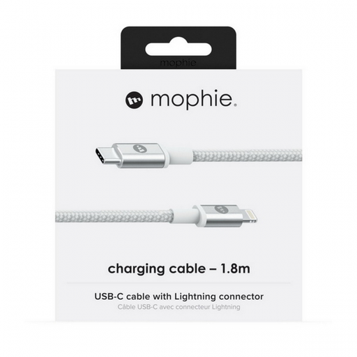 [409903199] Mophie USB-C to Lightning Cable 1.8M White