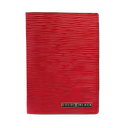 Gold Black Passport Cover (Unico red)