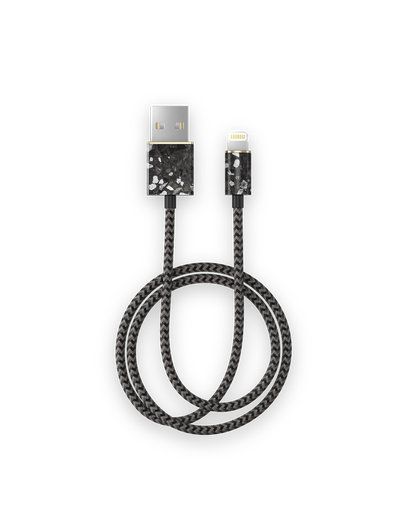 [IDFCL-147] iDeal Of Sweden Como Leather Lightning Cable 1m (Midnight Terrazzo)