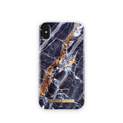 [IDFCS17-I1865-66] iDeal Of Sweden for iPhone Xs Max (Midnight Blue Marble)
