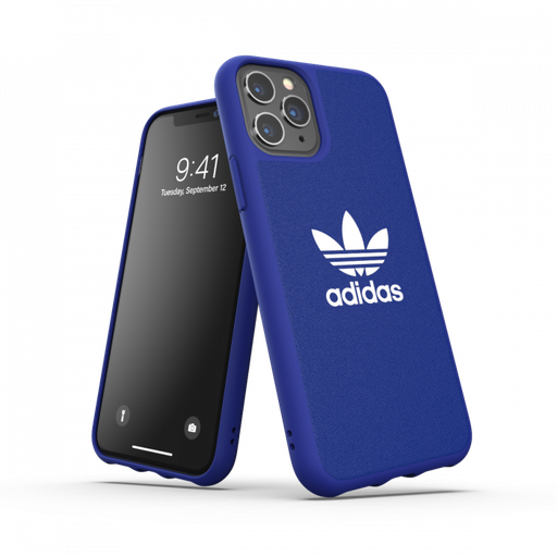 [36276] Adidas Trefoil Canvas Snap for iPhone 11 Pro (Blue)