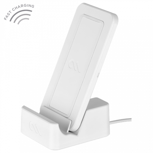[CM037042X] Case-Mate Power Pad Charger with Stand (White)