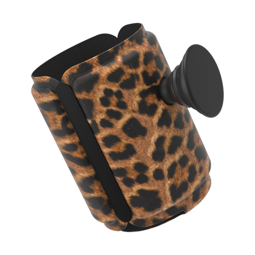 [802164] Popsockets PopThirst Can Holder With Swappable Grip (Leopard Prowl)