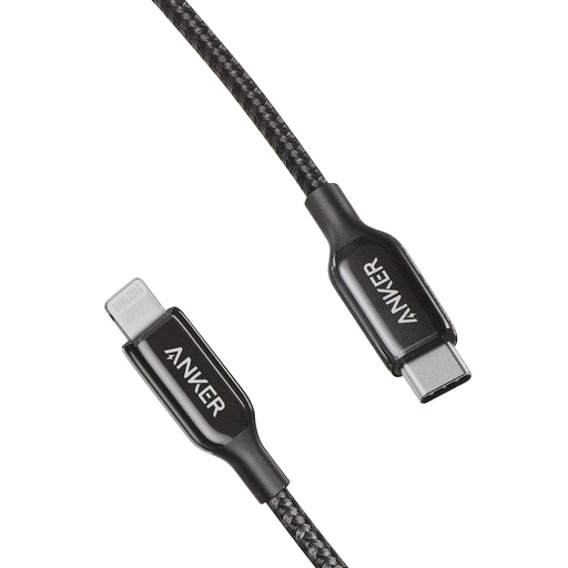 [A8842H11] Anker Powerline+ III USB-C to Lightning Cable 0.9M (Black)