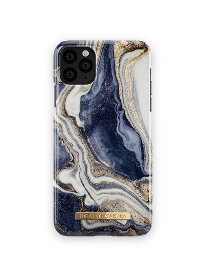 [IDFCGM19-I1965-165] Ideal of Sweden for iPhone 11 Pro Max (Golden Indigo Marble)