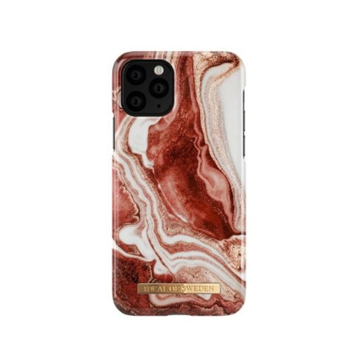 [IDFCGM19-I1958-163] Ideal of Sweden for iPhone 11 Pro (Golden Rusty Marble) 