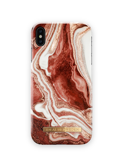[IDFCGM19-IXSM-163] Ideal of Sweden for iPhone Xs Max (Golden Rusty Marble) 
