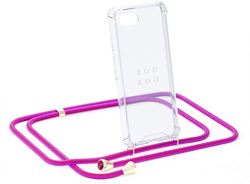 [X11X19CCPI11P] Xouxou Necklace Case for iPhone 11 Pro (Circus Pink)
