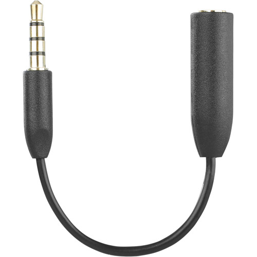 [SR-UC201] Saramonic 3.5mm Female TRS Microphone to 3.5mm Male Cable Adapter