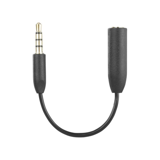 [SR-UC201] Saramonic 3.5mm Female TRS Microphone to 3.5mm Male Cable Adapter