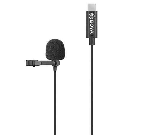 [BY-M3] BOYA BY-M3 Digital Lavalier Microphone Type-C devices