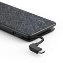 Anker Powercore+Metro 10000 with  Built-in USB-C Cable (Black)