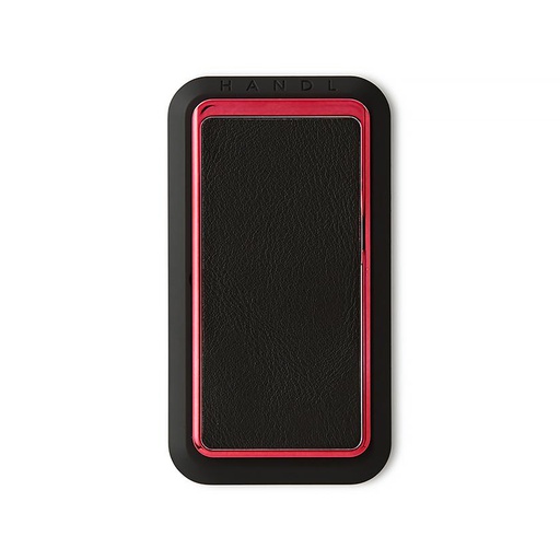 [HX1006-BKR-N] HANDLstick Smooth Leather (Black and Red)