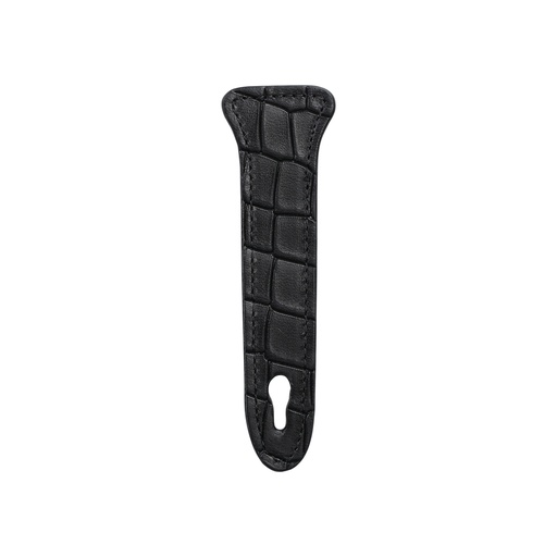 [FA-IPH11PROMAX-156-1] Kavy Leather Finger Apparatus Baby Aligro (Black)