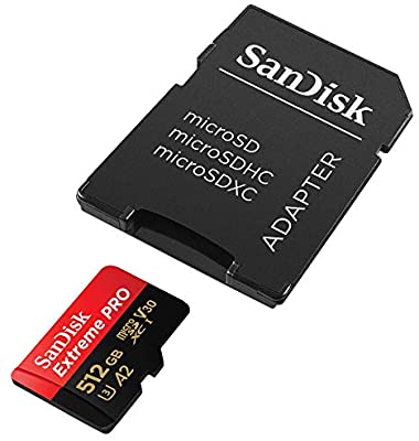 [SDSQXCZ-512G-GN6MA] سانديسك إكستريم برو بطاقة الذاكرة ميكرو إس دي إتش سي - 512 جيجابايت