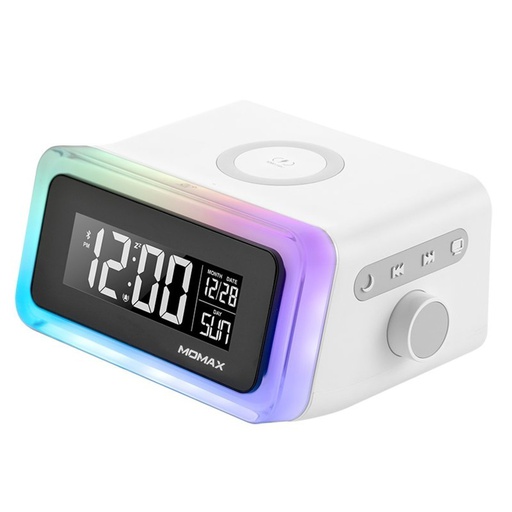 [QC2UKW] MOMAX Momax Q. Clock 2 Digital Clock with Wireless Charger