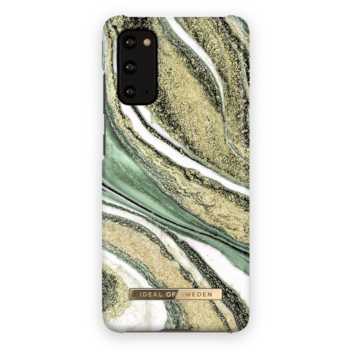 [IDFCSS20-S11E-192] iDeal of Sweden for Galaxy S20 (Cosmic Green Swirl)