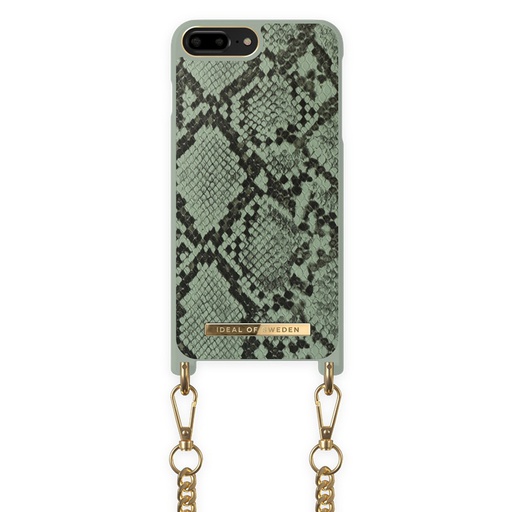 [IDNCSS20-I7P-204] iDeal of Sweden Necklace for iPhone 8/7 Plus (Khaki Python)