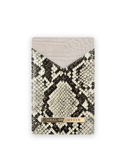 [IDMCH-215] iDeal of Sweden Magnetic Card Holder (Dusty Cream Python)