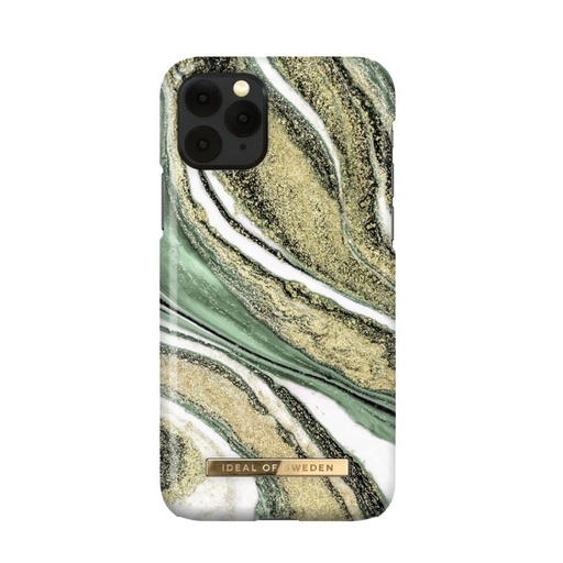 [IDFCSS20-I1965-192] iDeal Of Sweden for iPhone 11 Pro Max (Cosmic Green Swirl)