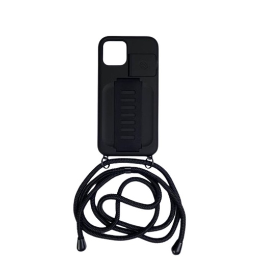 [GGA2054NKLCHC] Grip2ü BOOST Necklace with Kickstand iPhone 12 mini (Black)