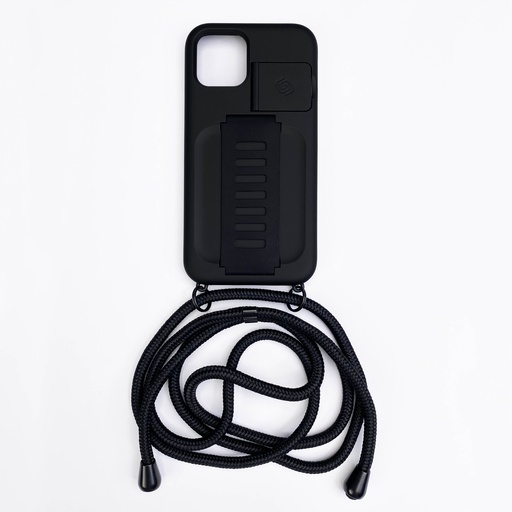 [GGA2054NKLCHC] Grip2ü BOOST Necklace with Kickstand iPhone 12 mini (Black)
