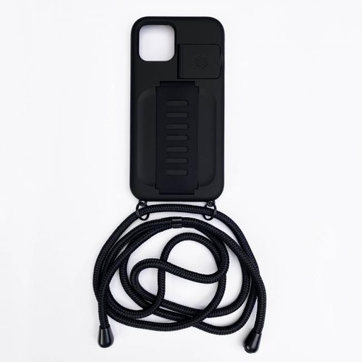 [GGA2061NKLCHC] Grip2u Boost Necklace with Kickstand iPhone 12/12 Pro (Black)