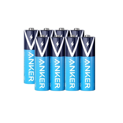 [B1810H13] Anker Alkaline AA Batteries 8-Pack