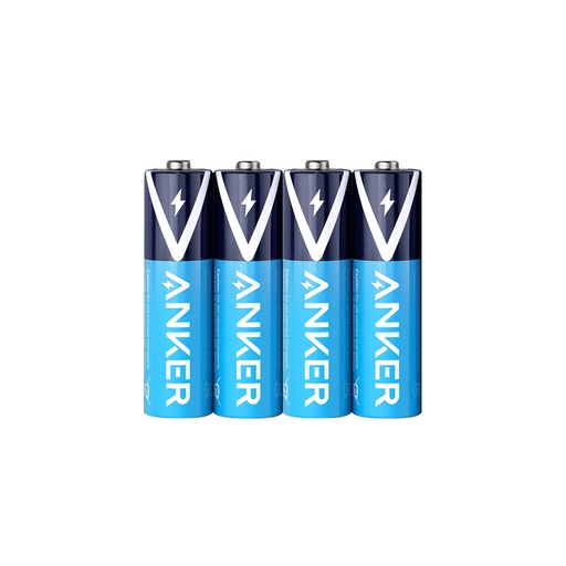 [B1810H12] Anker Alkaline AA Batteries (4-Pack)