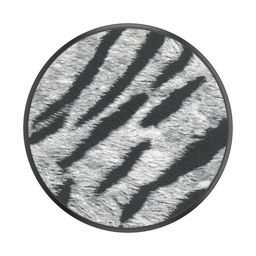[802441] Popsockets Vegan Leather (Zebra)
