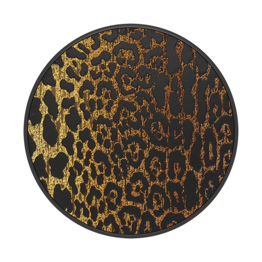 [802118] Popsockets Embossed Metal (Leopard)