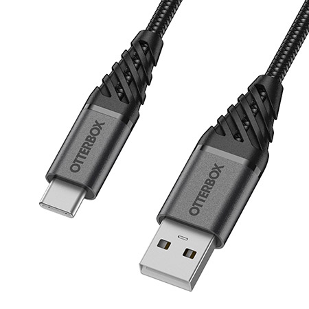 [78-52664] Otterbox USB-C to USB-A Premium Cable 1m (Black)
