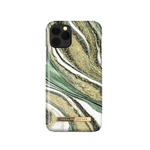 [IDFCSS20-I1958-192] iDeal Of Sweden for iPhone 11 Pro (Cosmic Green Swirl)