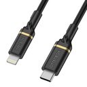 Otterbox Lightning to USB-C Standard Cable 2m (Black)