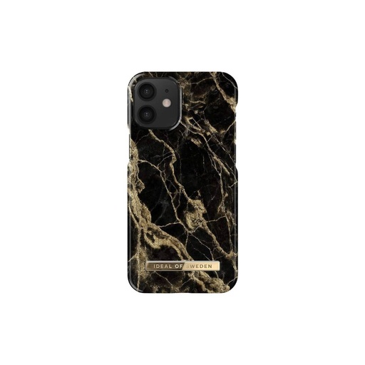 [IDFCSS20-I2054-191] iDeal of Sweden for iPhone 12 Mini (Golden Smoke Marble)
