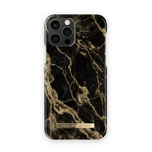 [IDFCSS20-I2067-191] iDeal of Sweden for iPhone 12 Pro Max (Golden Smoke Marble)