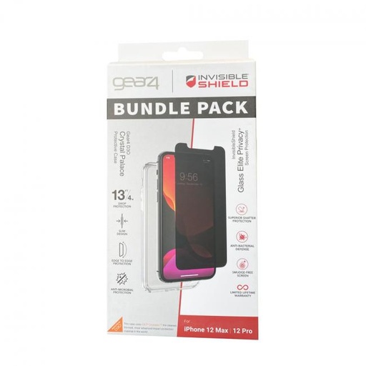 [BG4703011] Gear4 and Invisibleshield Bundle for iPhone 12/12 Pro