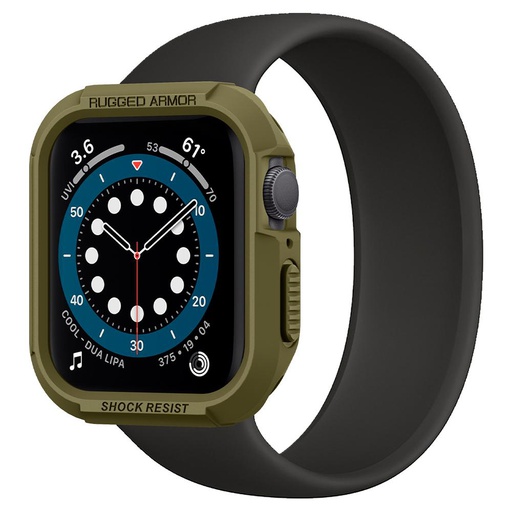 [062CS26015] Spigen Rugged Armor Case for Apple Watch 44mm (Olive Green)
