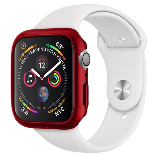 [ACS01066] Spigen Thin Fit for Apple Watch 44mm (Red)