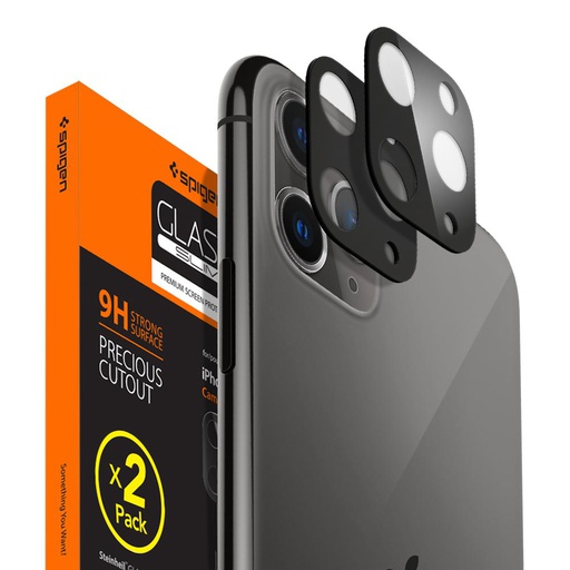 [AGL00500] Spigen Camera Lens Screen Protector for iPhone 11 Pro/11 Pro Max (Black)