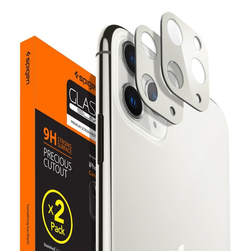 [AGL00502] Spigen Camera Lens Screen Protector for iPhone 11 Pro/11 Pro Max (Silver)