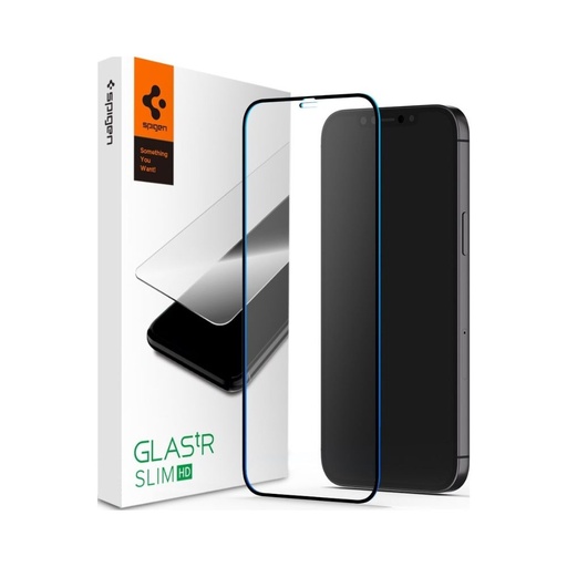 [AGL01534] Spigen iPhone 12 Mini Full Coverage HD Tempered Glass