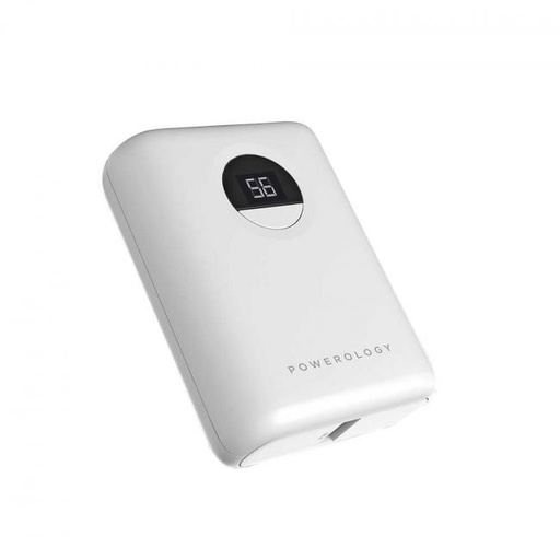 [PPBCHA04-WH] Powerology Quick Charge Power Bank 10000mAh PD 20W (White)