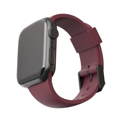 [19249K314747] UAG U DOT Silicone Strap for Apple Watch 42mm/44mm (Aubergine)