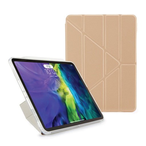 [P045-58C-Q] Pipetto Origami for iPad Air 4 10.9 inch 2020 (Champagne Gold)