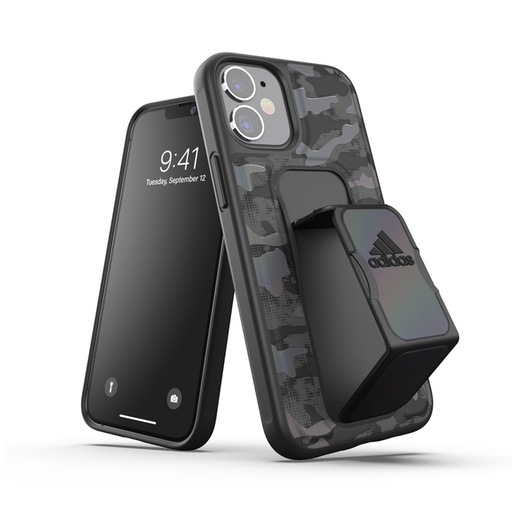 [42451] Adidas Grip for iPhone 12 mini (Camo Black)
